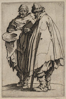 TvB G 4981
<br/>
Blinde en zijn metgezel ("Bedelaars")
<br/>
<em>Callot, Jacques (1592 - 1635)</em>